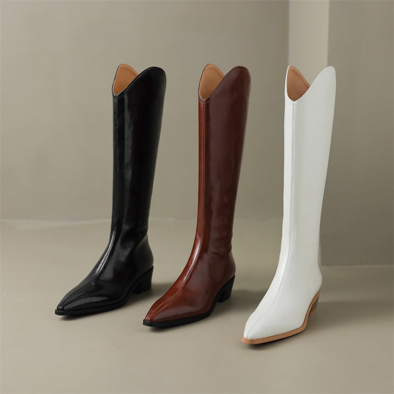 HG166-Elina Leather Works-Women's Genuine Leather Shoes