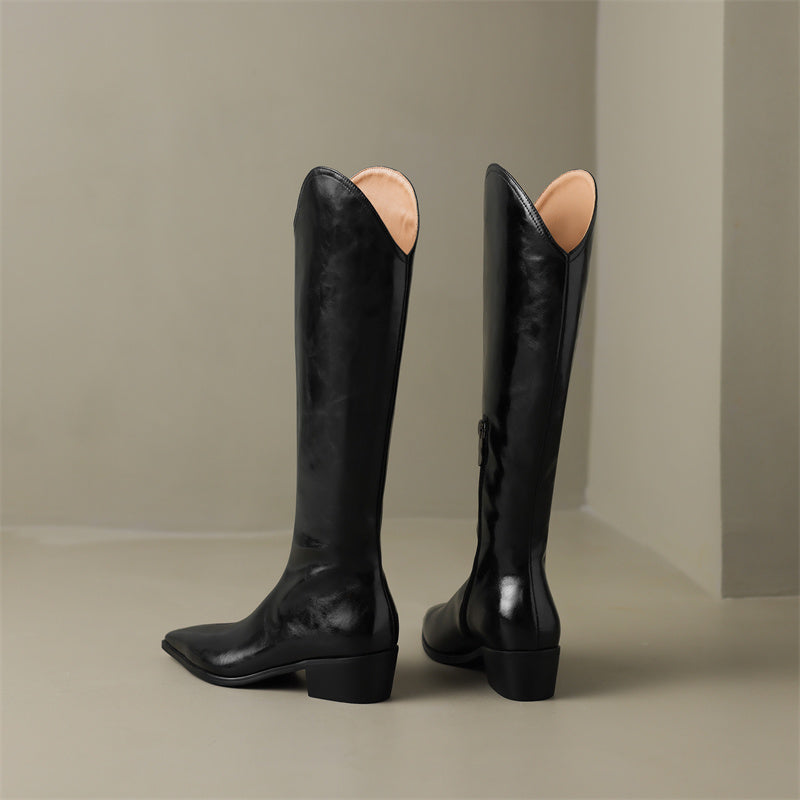 HG166-Elina Leather Works-Women's Genuine Leather Shoes