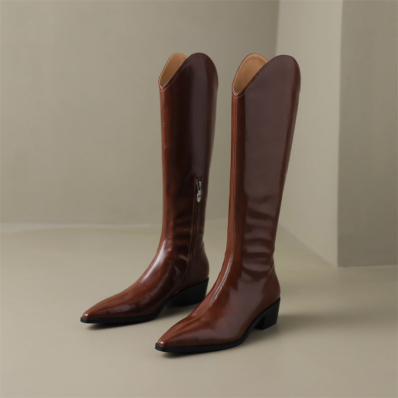 HG166-Elina Leather Works-Women's Genuine Leather Shoes