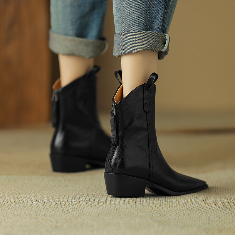 HG165-Elina Leather Works-Women's Genuine Leather Shoes