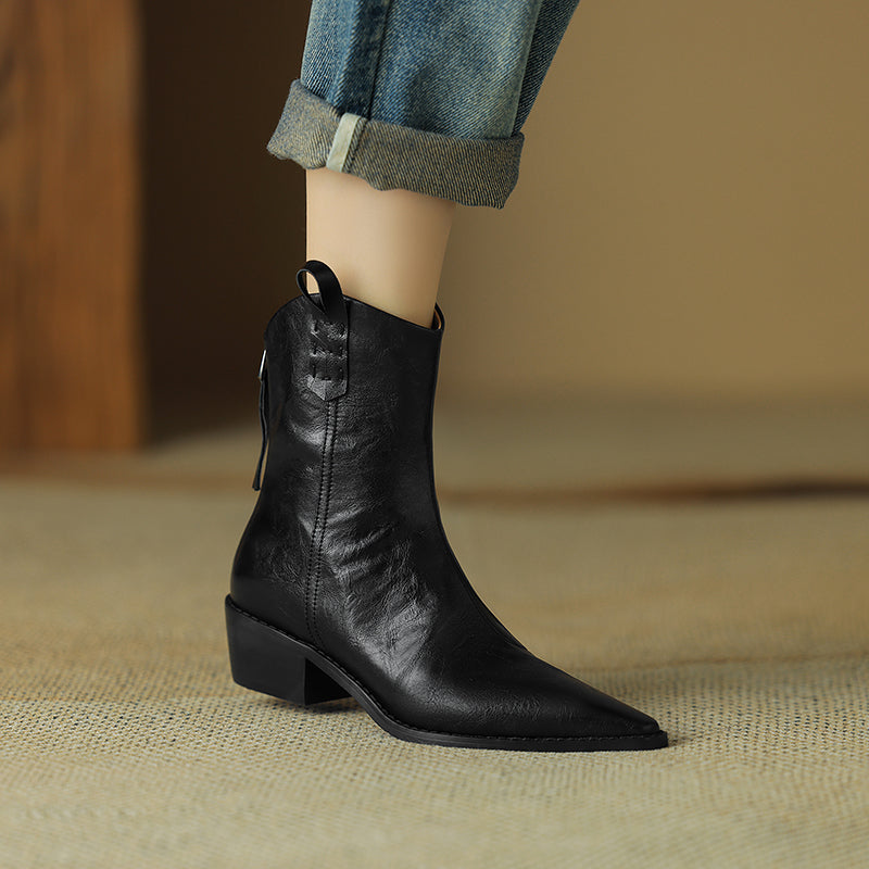 HG165-Elina Leather Works-Women's Genuine Leather Shoes