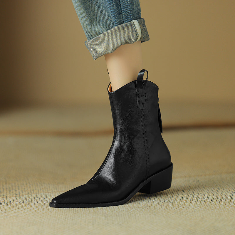 HG165-Elina Leather Works-Women's Genuine Leather Shoes