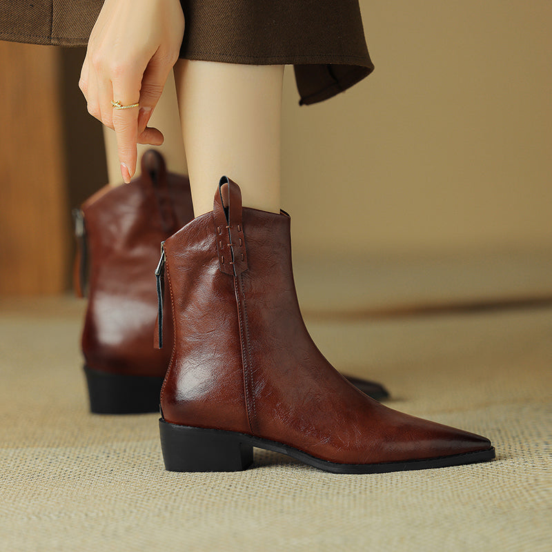 HG165-Elina Leather Works-Women's Genuine Leather Shoes