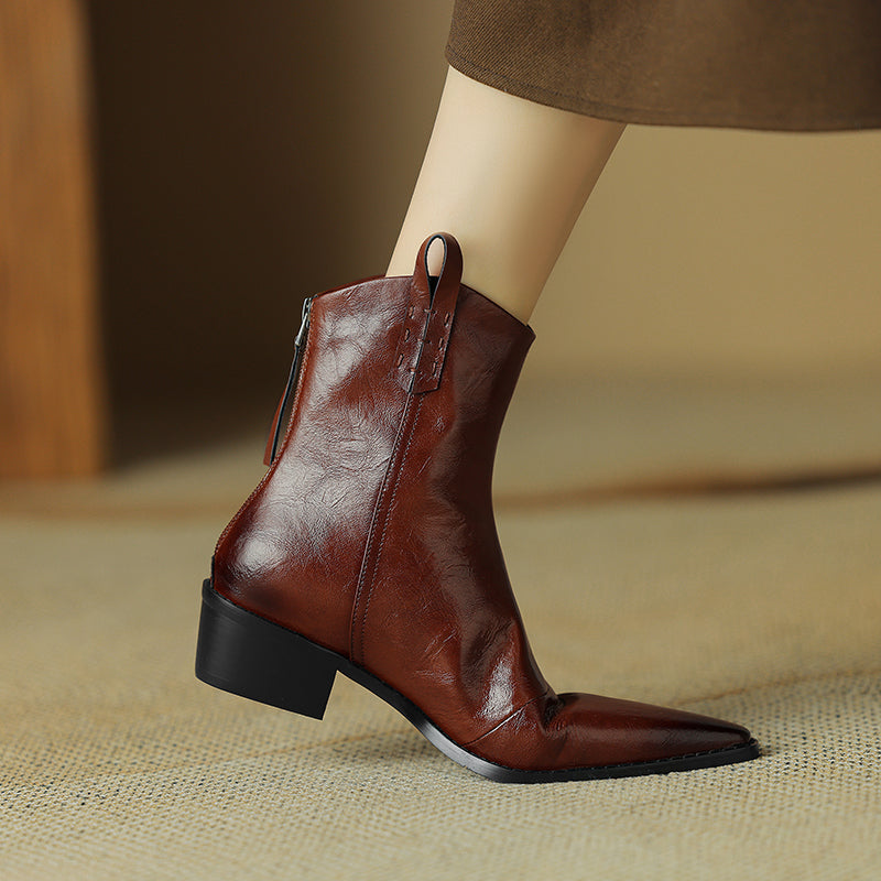 HG165-Elina Leather Works-Women's Genuine Leather Shoes