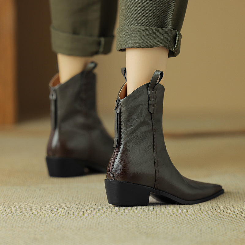 HG165-Elina Leather Works-Women's Genuine Leather Shoes