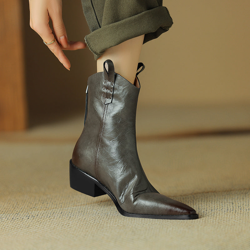 HG165-Elina Leather Works-Women's Genuine Leather Shoes