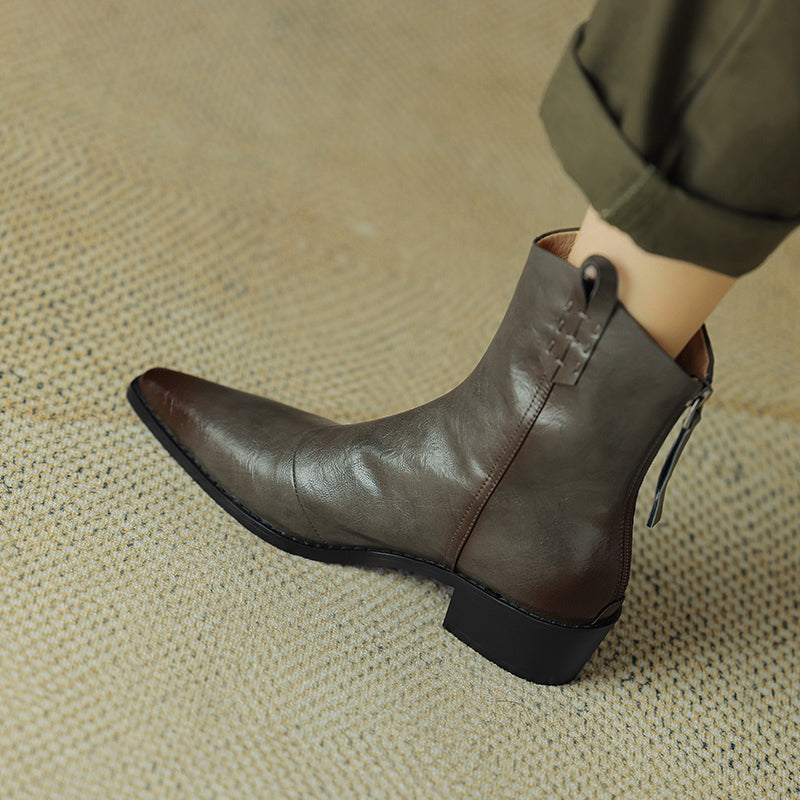 HG165-Elina Leather Works-Women's Genuine Leather Shoes
