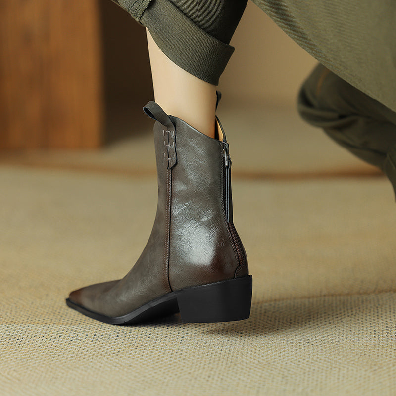 HG165-Elina Leather Works-Women's Genuine Leather Shoes
