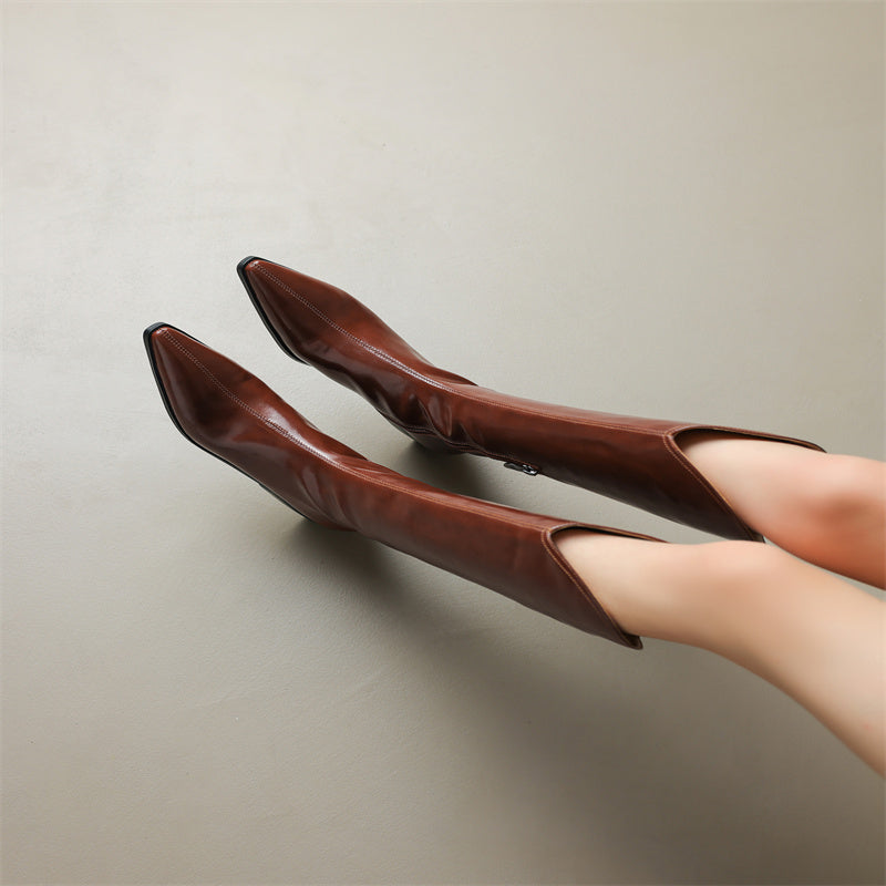 HG166-Elina Leather Works-Women's Genuine Leather Shoes