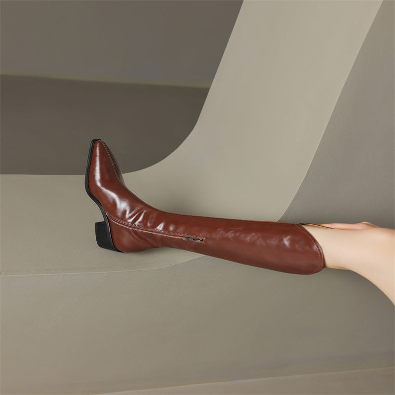HG166-Elina Leather Works-Women's Genuine Leather Shoes