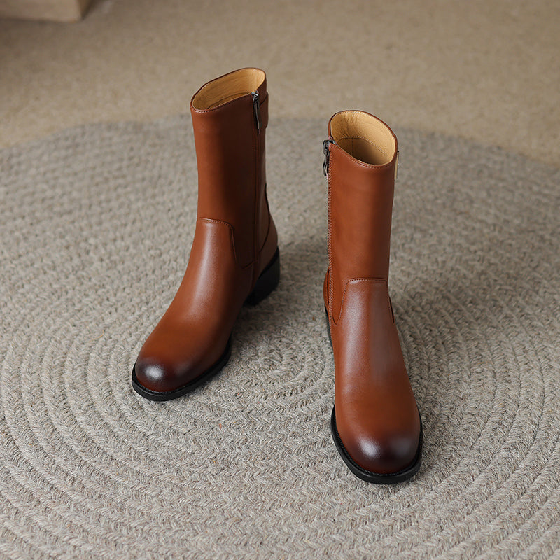 HG167-Elina Leather Works-Women's Genuine Leather Shoes