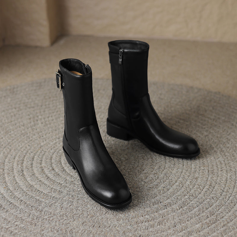 HG167-Elina Leather Works-Women's Genuine Leather Shoes