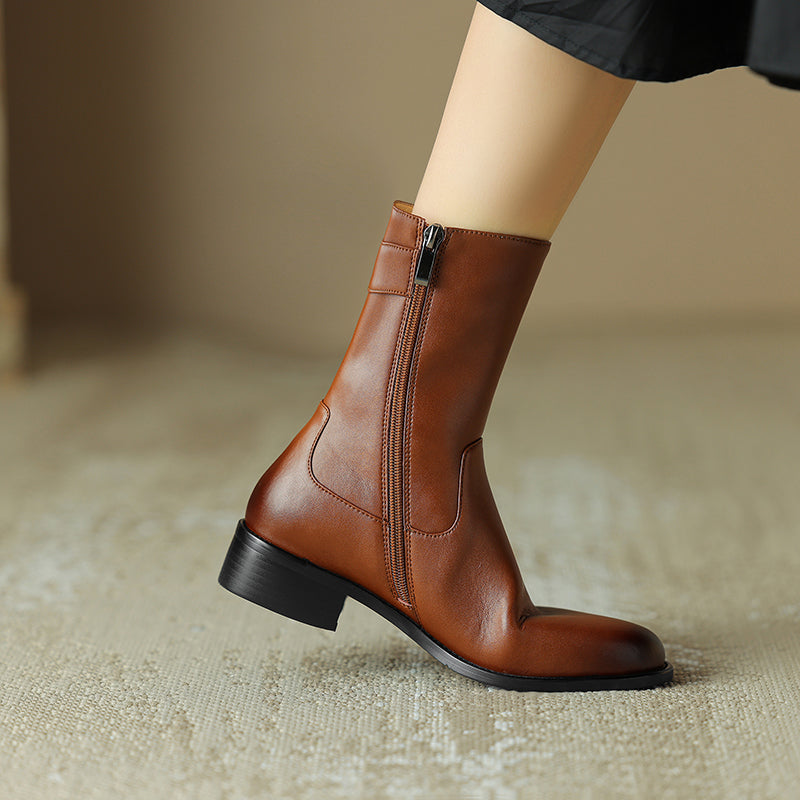 HG167-Elina Leather Works-Women's Genuine Leather Shoes