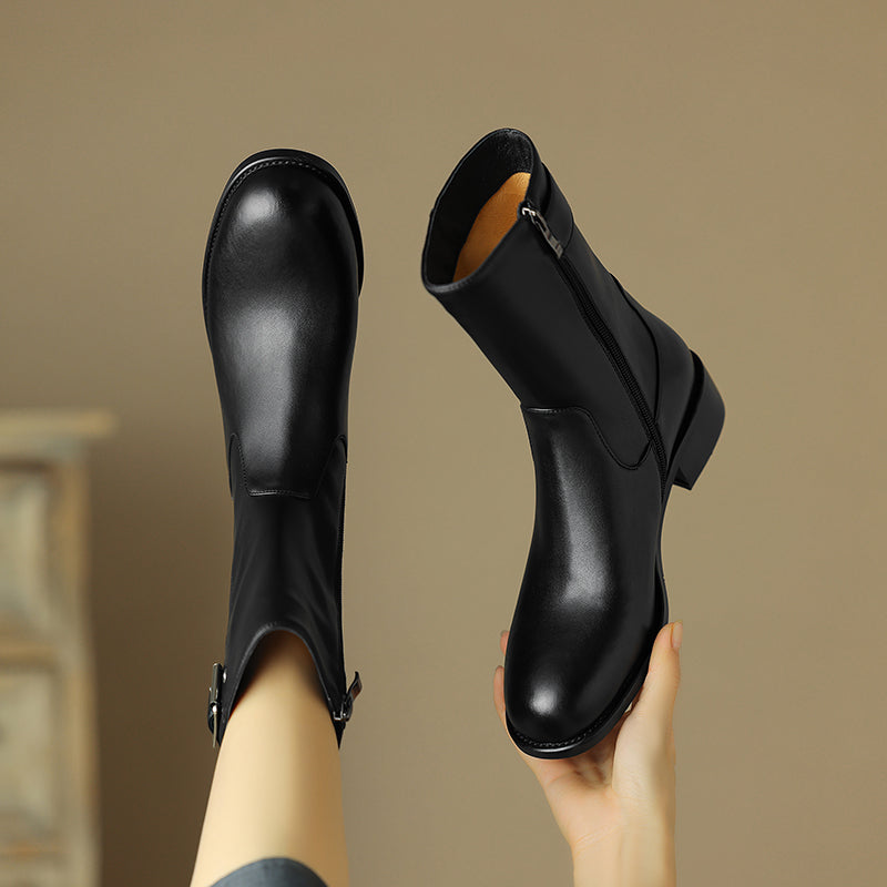HG167-Elina Leather Works-Women's Genuine Leather Shoes