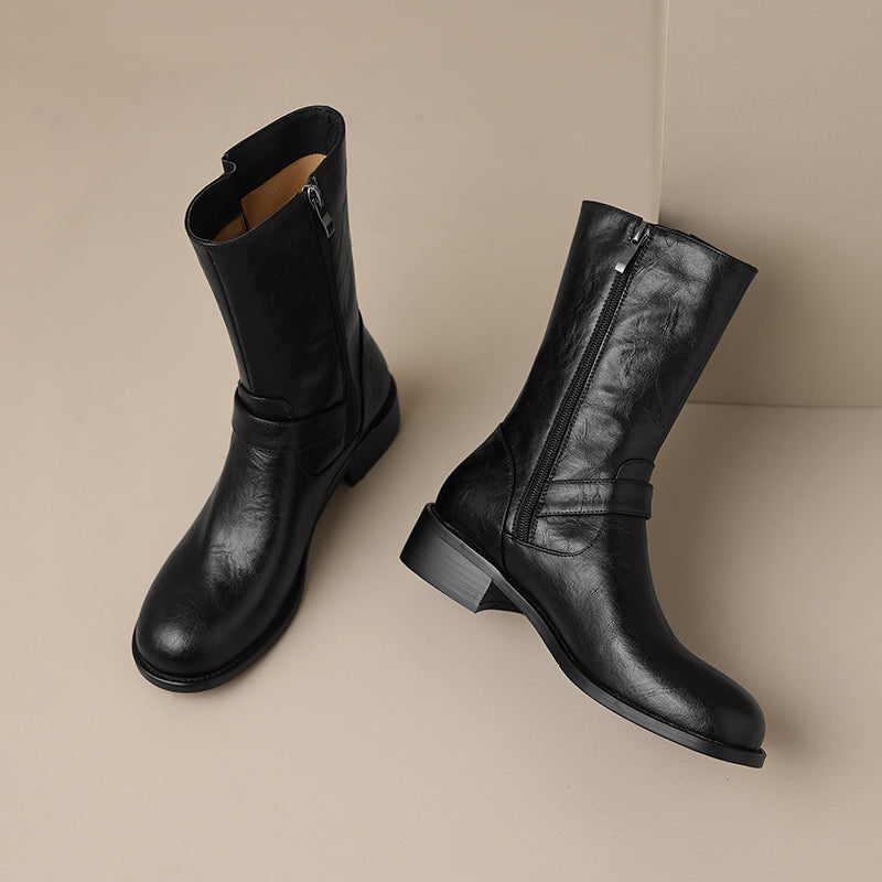 HG172-Elina Leather Works-Women's Genuine Leather Shoes