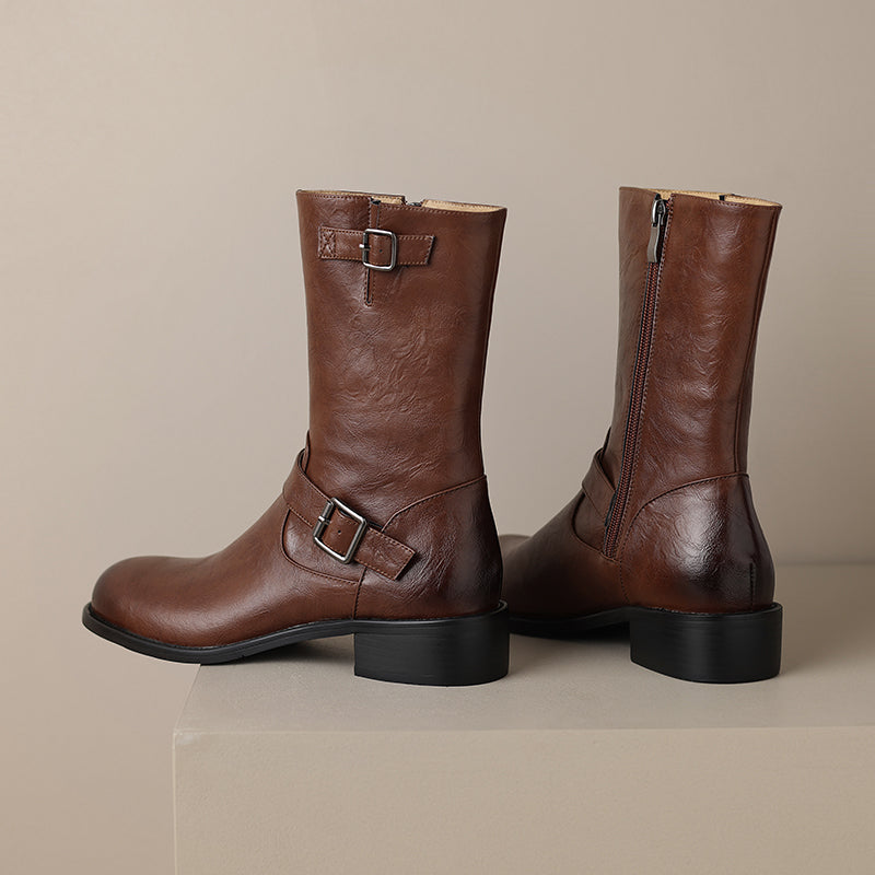 HG172-Elina Leather Works-Women's Genuine Leather Shoes