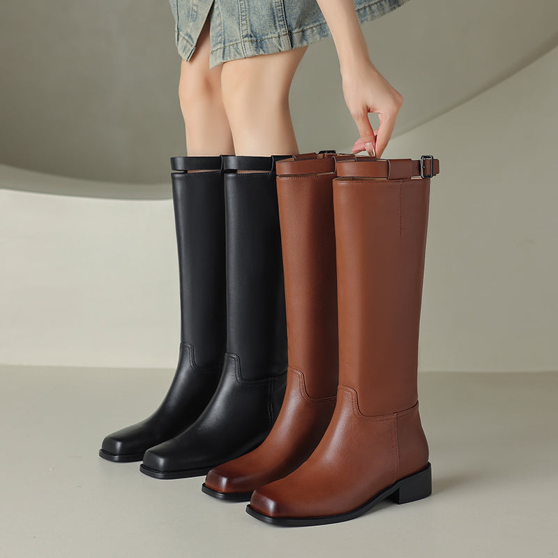 HG173-Elina Leather Works-Women's Genuine Leather Shoes