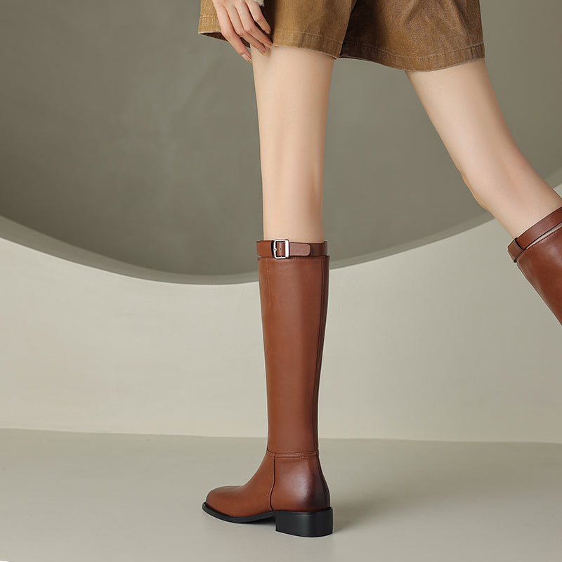 HG173-Elina Leather Works-Women's Genuine Leather Shoes