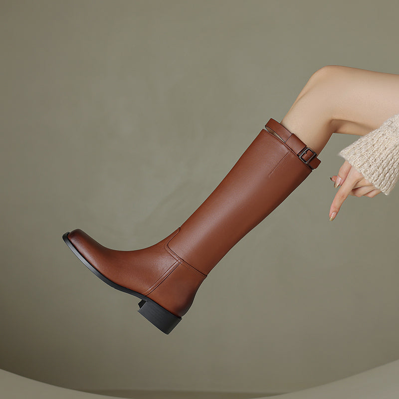 HG173-Elina Leather Works-Women's Genuine Leather Shoes