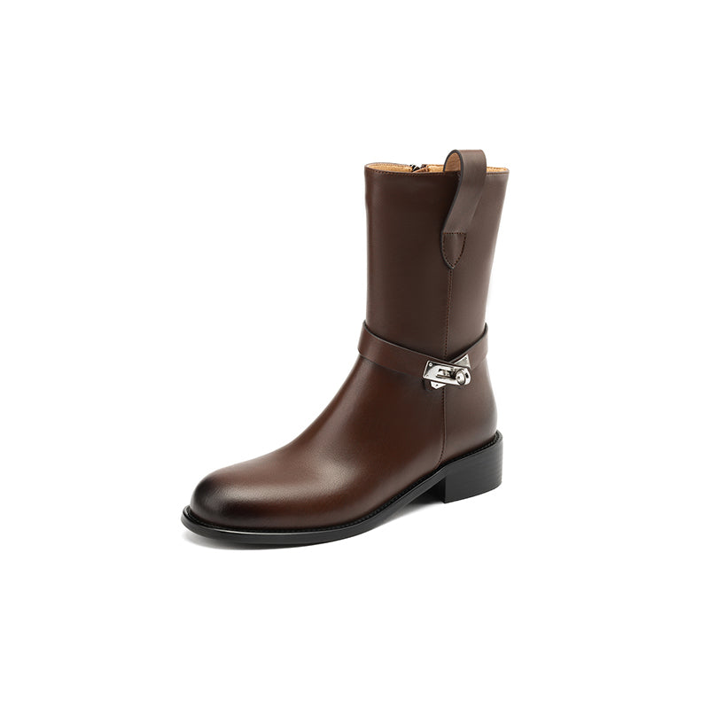 HG177-Elina Leather Works-Women's Genuine Leather Shoes