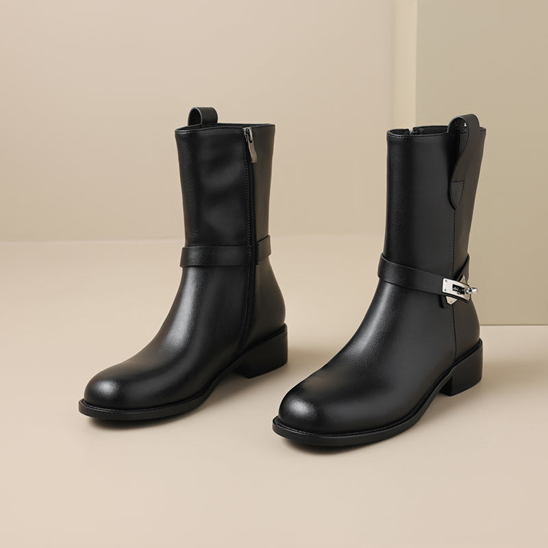 HG177-Elina Leather Works-Women's Genuine Leather Shoes