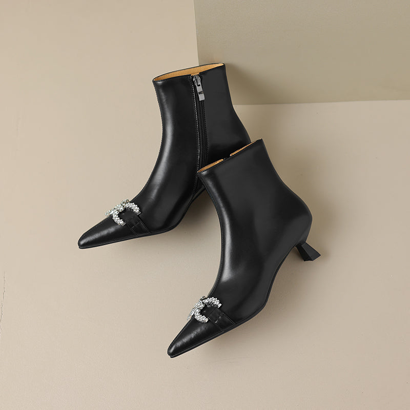 HG185-Elina Leather Works-Women's Genuine Leather Shoes