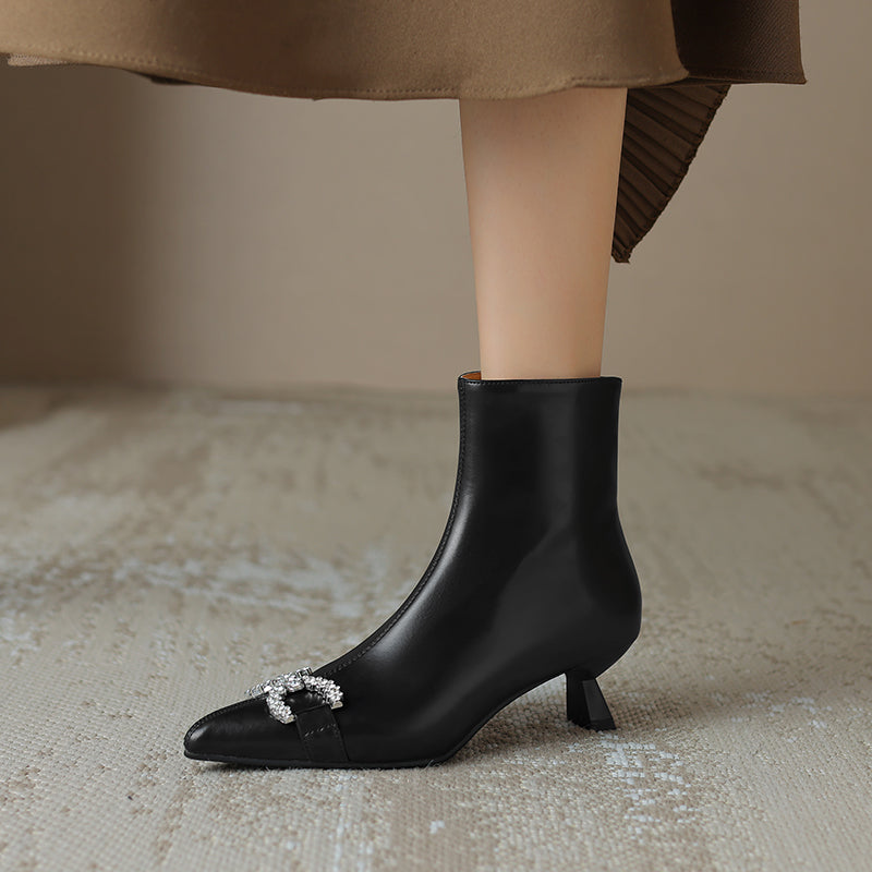 HG185-Elina Leather Works-Women's Genuine Leather Shoes