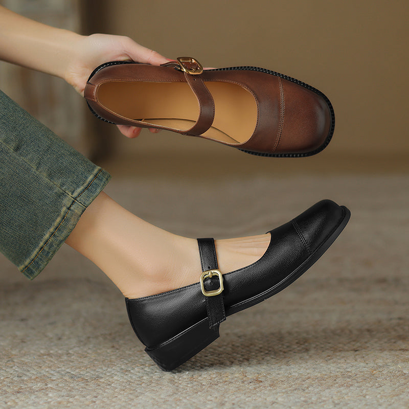 HG202-Elina Leather Works-Women's Genuine Leather Shoes