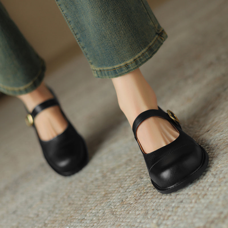 HG202-Elina Leather Works-Women's Genuine Leather Shoes