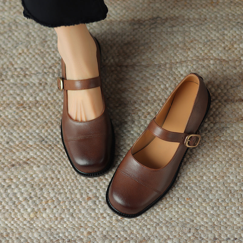 HG202-Elina Leather Works-Women's Genuine Leather Shoes