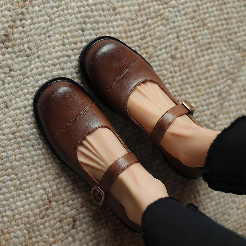 HG202-Elina Leather Works-Women's Genuine Leather Shoes
