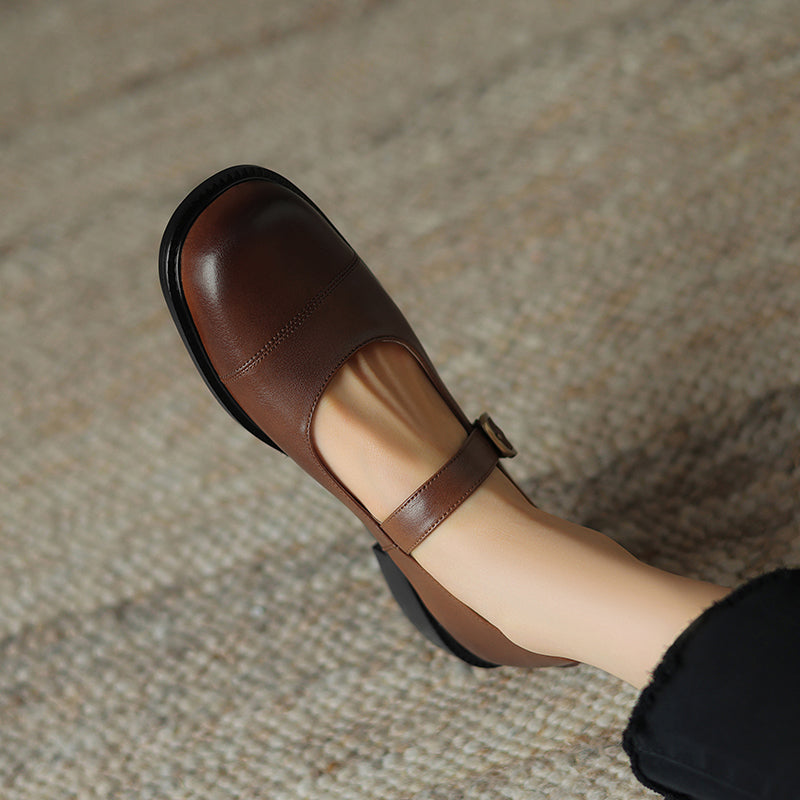 HG202-Elina Leather Works-Women's Genuine Leather Shoes