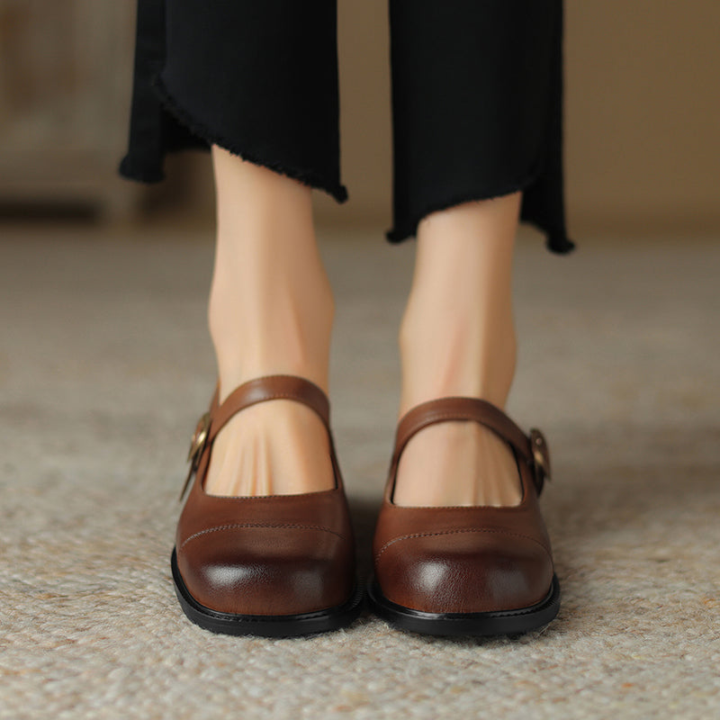 HG202-Elina Leather Works-Women's Genuine Leather Shoes