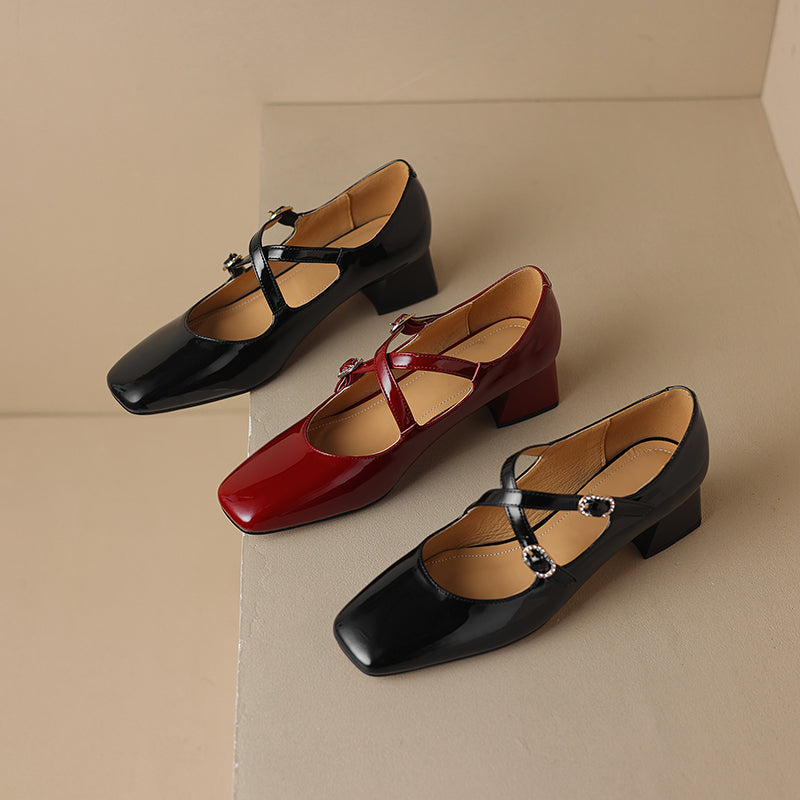 HG206-Elina Leather Works-Women's Genuine Leather Shoes
