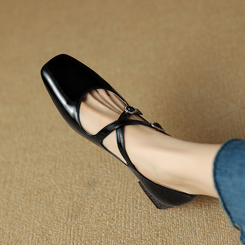 HG206-Elina Leather Works-Women's Genuine Leather Shoes