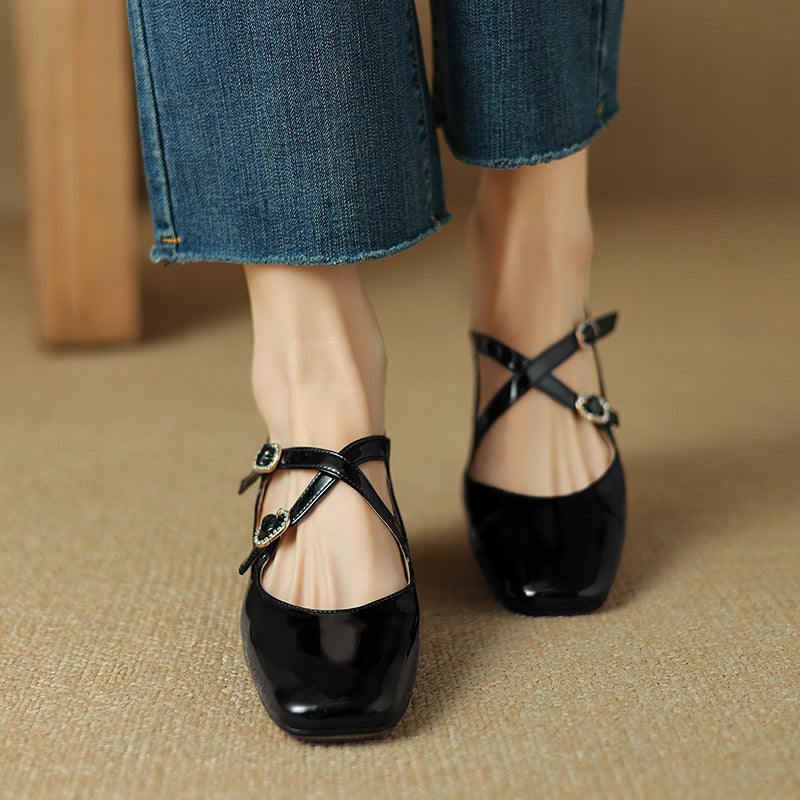 HG206-Elina Leather Works-Women's Genuine Leather Shoes