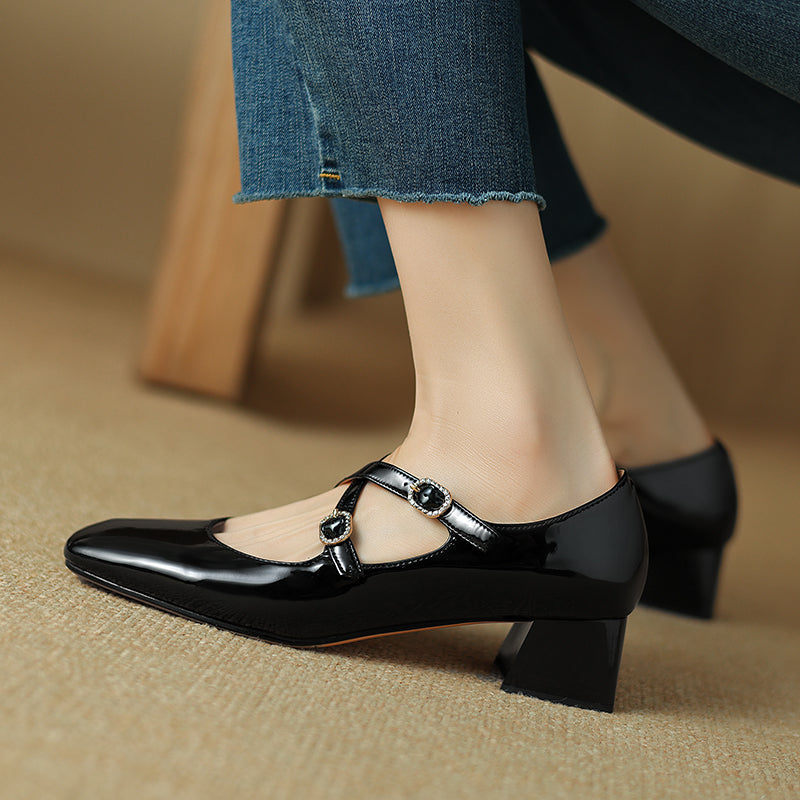 HG206-Elina Leather Works-Women's Genuine Leather Shoes