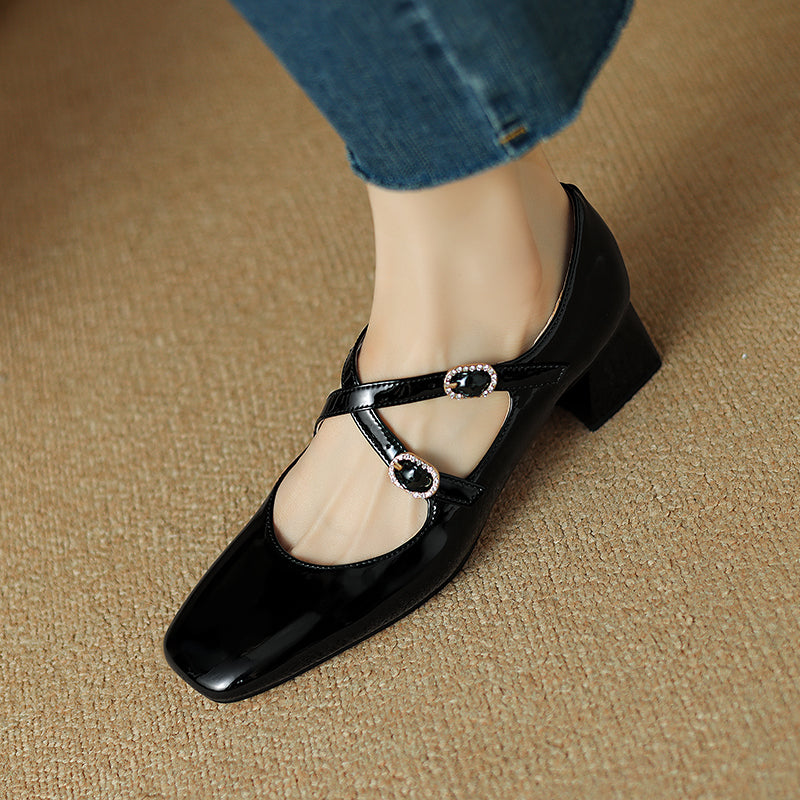 HG206-Elina Leather Works-Women's Genuine Leather Shoes