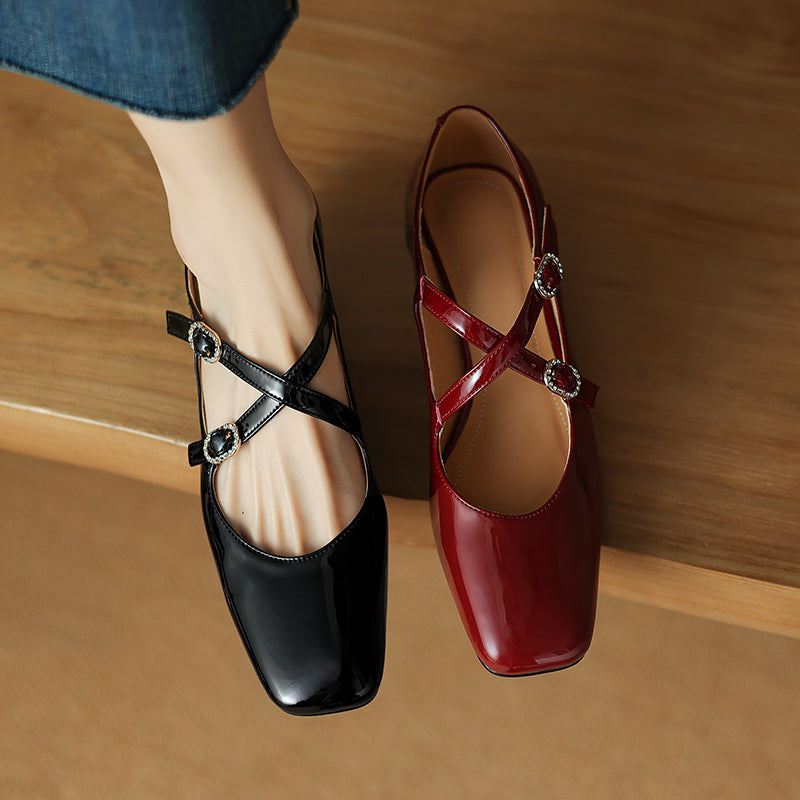 HG206-Elina Leather Works-Women's Genuine Leather Shoes