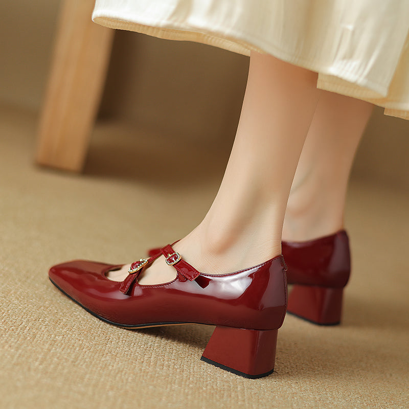 HG206-Elina Leather Works-Women's Genuine Leather Shoes