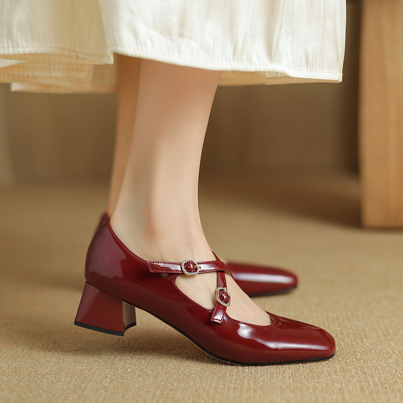 HG206-Elina Leather Works-Women's Genuine Leather Shoes