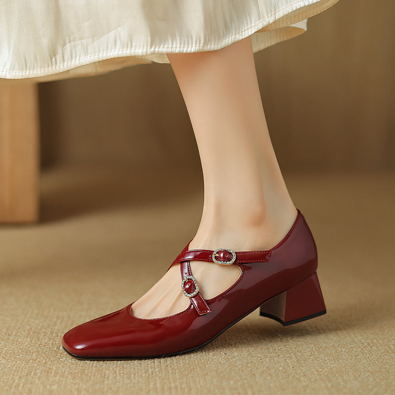 HG206-Elina Leather Works-Women's Genuine Leather Shoes
