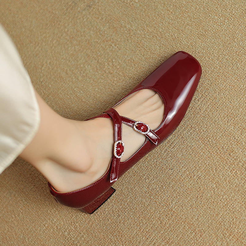 HG206-Elina Leather Works-Women's Genuine Leather Shoes