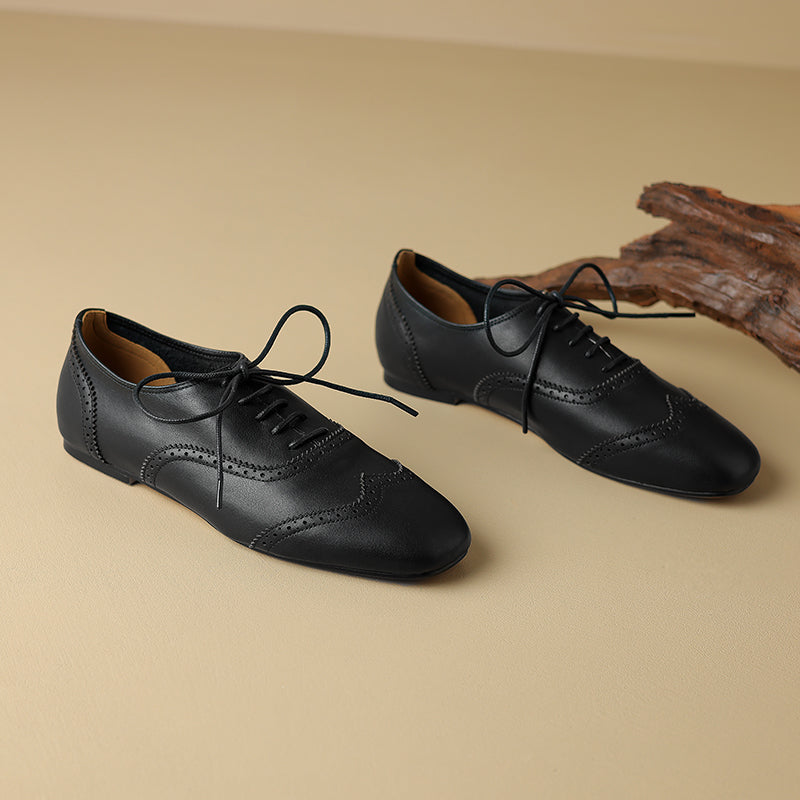 HG208-Elina Leather Works-Women's Genuine Leather Shoes