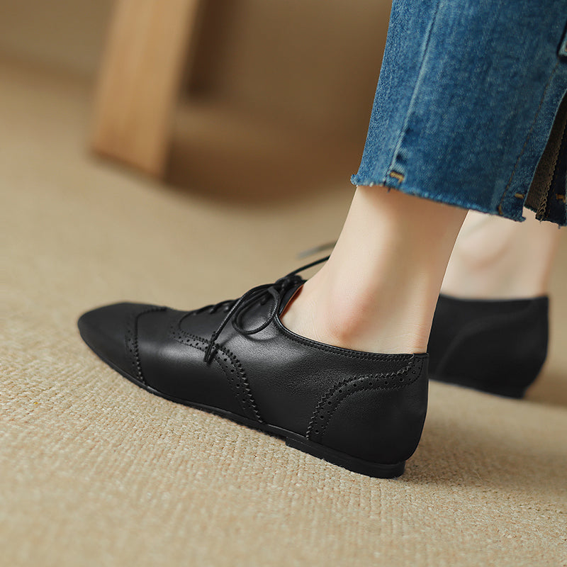 HG208-Elina Leather Works-Women's Genuine Leather Shoes