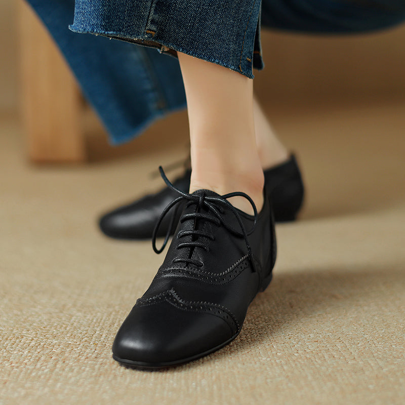 HG208-Elina Leather Works-Women's Genuine Leather Shoes