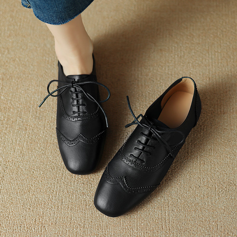 HG208-Elina Leather Works-Women's Genuine Leather Shoes