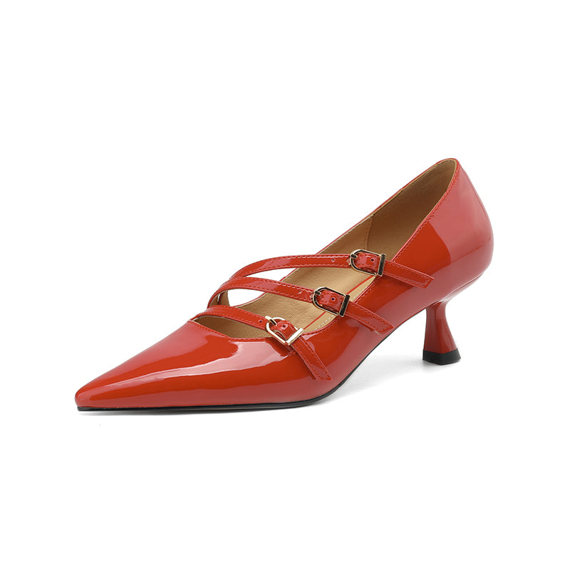 HG209-Elina Leather Works-Women's Genuine Leather Shoes