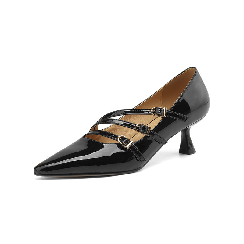 HG209-Elina Leather Works-Women's Genuine Leather Shoes