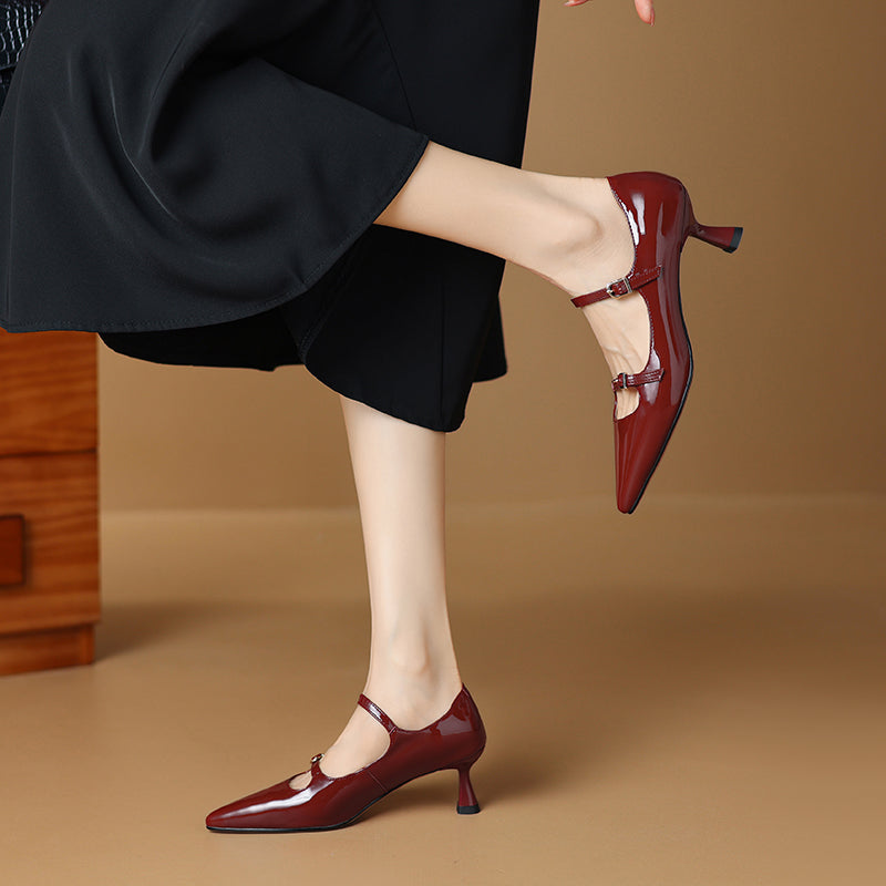 HG207-Elina Leather Works-Women's Genuine Leather Shoes